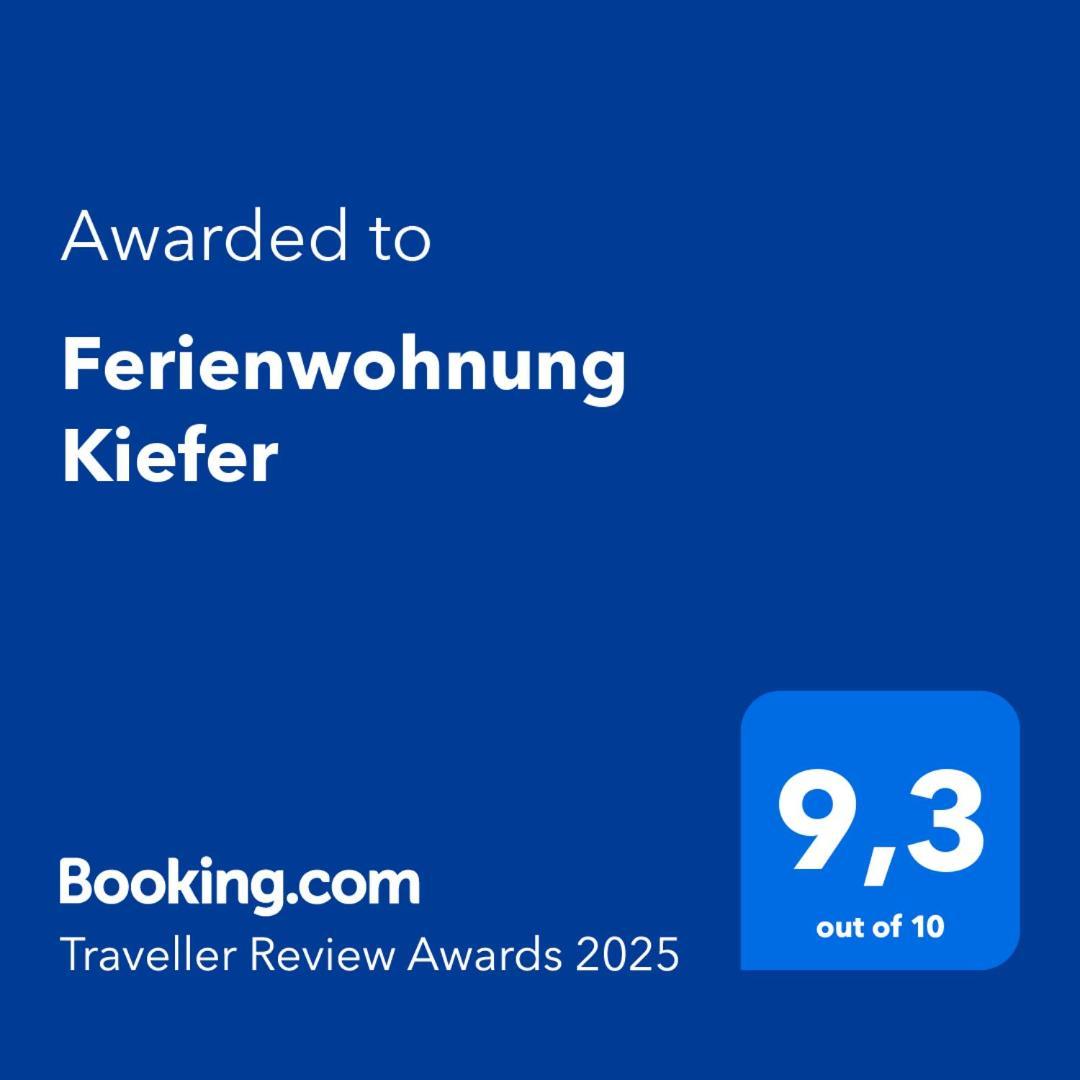 Ferienwohnung Kiefer Michelbach an Der Bilz Dış mekan fotoğraf